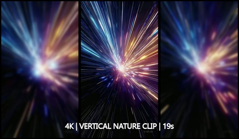 Lightspeed Flight – Endless Sci-Fi Loop (19s, 4K Vertical, 60fps)