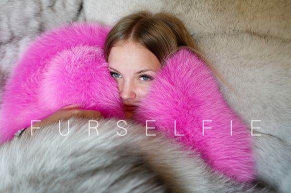 Olivia in fur stoles (238)