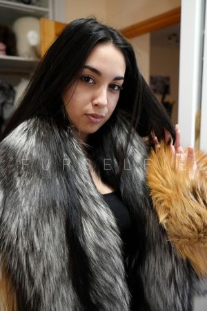 Special model, unique fur coat