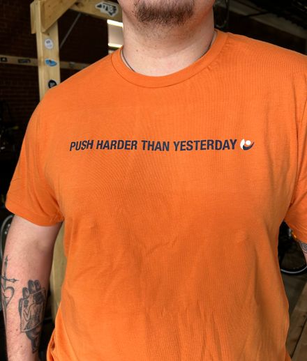 "Push Harder" T-Shirt, Orange