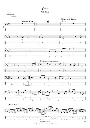 One by Jack Bruce