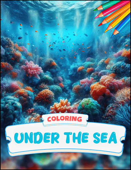 Under The Sea Coloring Book