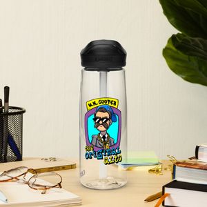 W. M. Cooper Plastic Water Bottle - Clear
