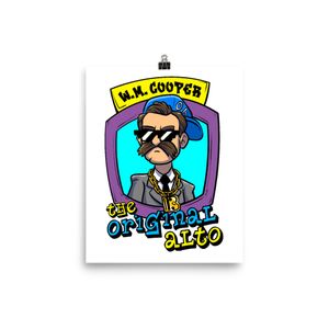 W. M. Cooper Poster 8 x 10