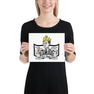 B. L. Vaughn Poster 8 x 10