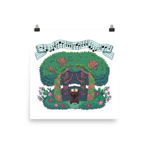Bower of Prayer Poster 10x10