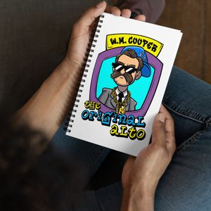 W. M. Cooper Spiral Notebook