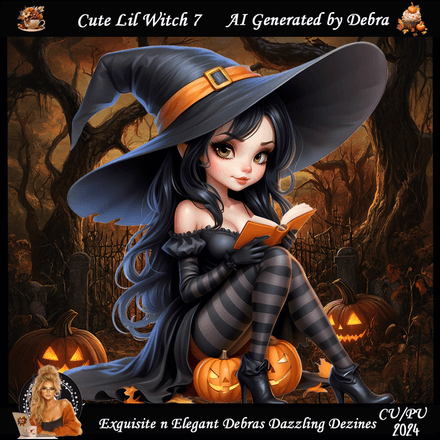 DDD-Cute Lil Witch 7