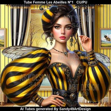 SAD - Tube Femme Les Abeilles N°1