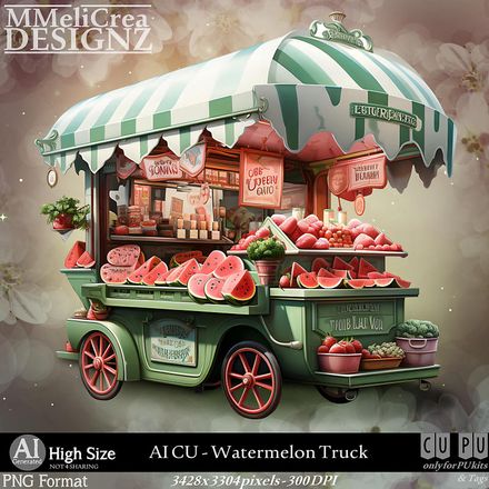 MMD - AI - CU Watermelon Truck