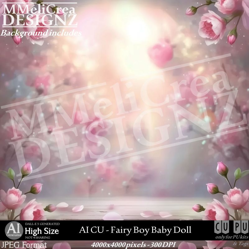 MMD - AI - CU Fairy Boy Baby Doll