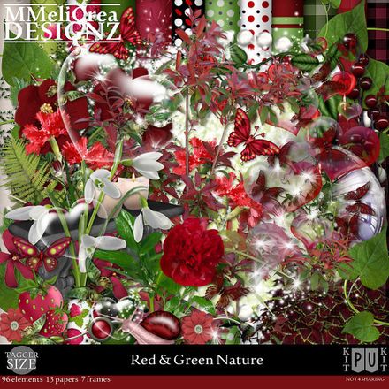 MMD - CLASSIC - PU - Red &amp; Green Nature