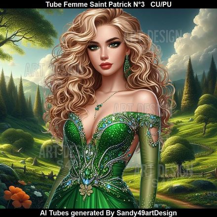 SAD - Tube Femme Saint Patrick N°3