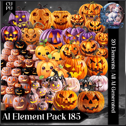 MVD - AI Element Pack 185 Jack-o&#x27;-lanterns