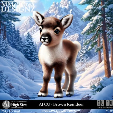 MMD - AI - CU Brown Reindeer
