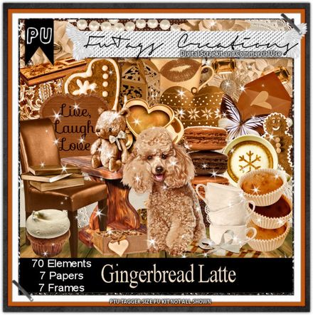 FW Tags - Gingerbread Latte
