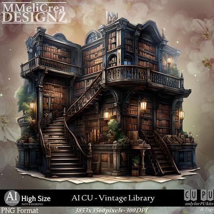 MMD - AI - CU Vintage Library