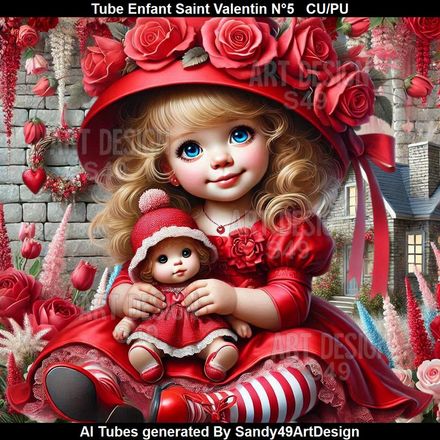 SAD - Tube Enfant Saint Valentin N°5