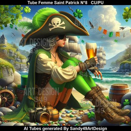 SAD - Tube Femme Saint Patrick N°8