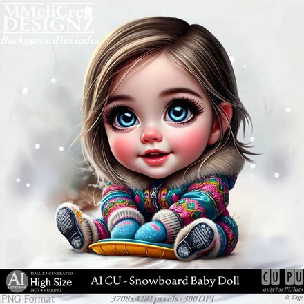 MMD - AI - CU Snowboard Baby Doll