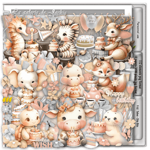 GJ-PU Kit Birthday Critters FS