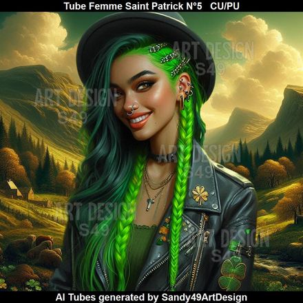 SAD - Tube Femme Saint Patrick N°5