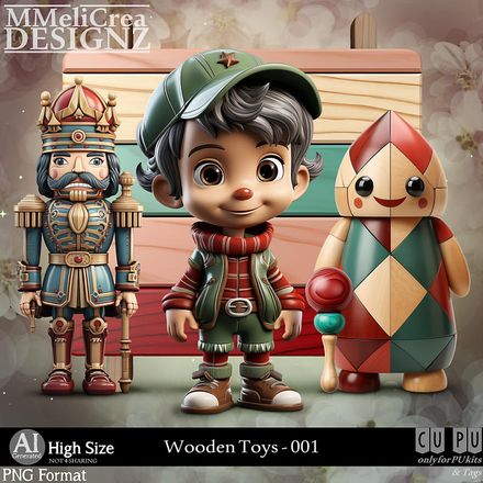 MMD - AI - Wooden Toys - CU001