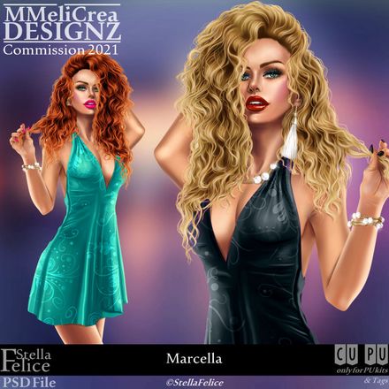 MMD - CLASSIC - Tube - CU Marcella (PSD Format)