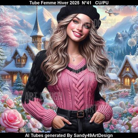 SAD - Tube Femme Hiver 2025  N°41