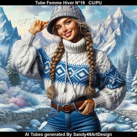 SAD - Tube Femme Hiver N°19
