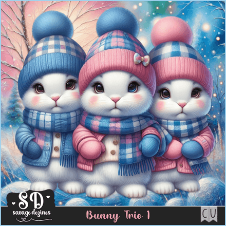SD - AI CU Bunny Trio 1