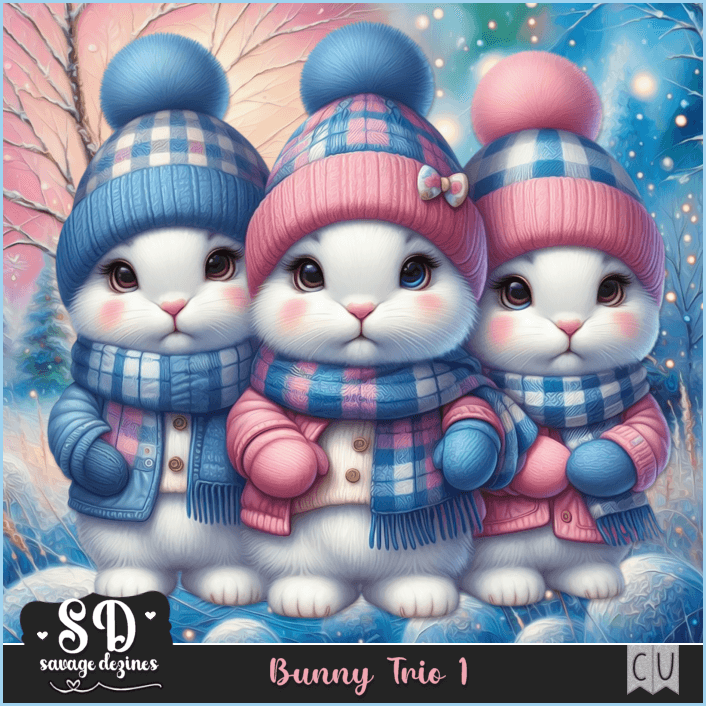 SD - AI CU Bunny Trio 1