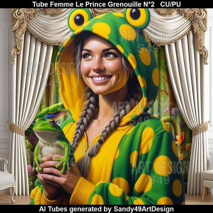 SAD - Tube Femme Le Prince Grenouille N°2
