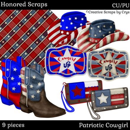 HS Patriotic Cowgirl (CU/PU)