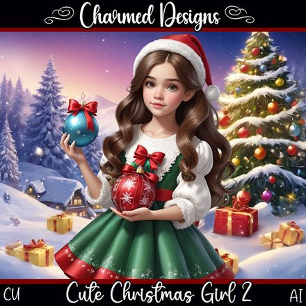 CD- Cute Christmas Girl 2