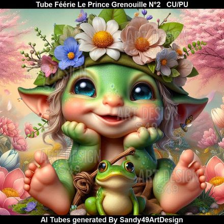 SAD - Tube Féérie Le Prince Grenouille N°2