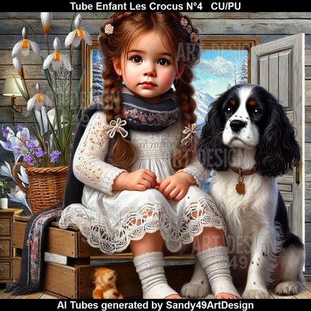 SAD - Tube Enfant Les Crocus N°4