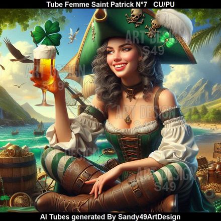 SAD - Tube Femme Saint Patrick N°7