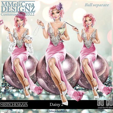 MMD - CLASSIC - Tube - CU Daisy 2 (PNG Format)