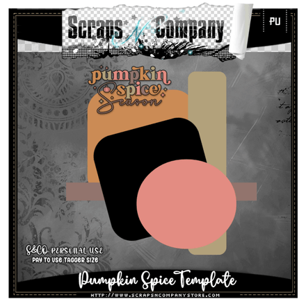 SNCO - Pumpkin Spice Season Taggers Template
