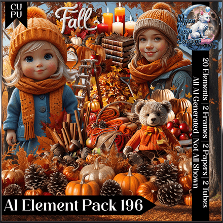 MVD - AI CU/PU Element Minikit Pack 196 Autumn Cuties