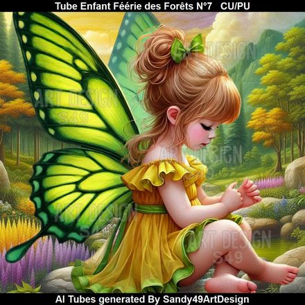 SAD - Tube Enfant Féérie des Forêts N°7