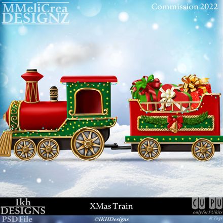 MMD - CLASSIC - CU XMas Train (PSD Format)