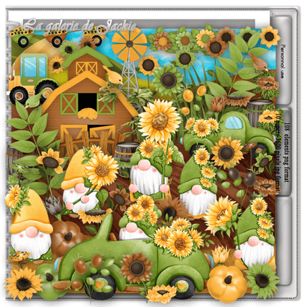 GJ-PU Kit Sunflower Gnomes FS