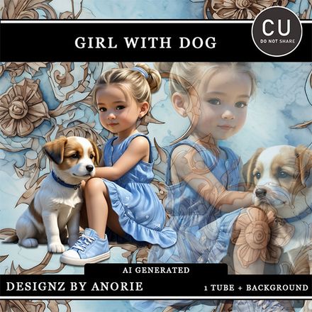 DBA-Girl with Dog