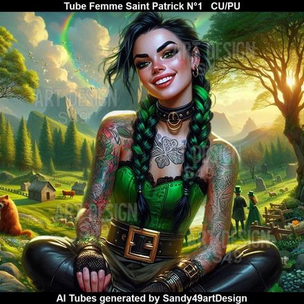 SAD - Tube Femme Saint Patrick N°1