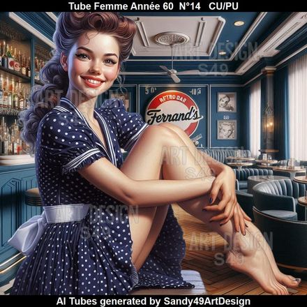 SAD - Tube Femme Année 60  N°14