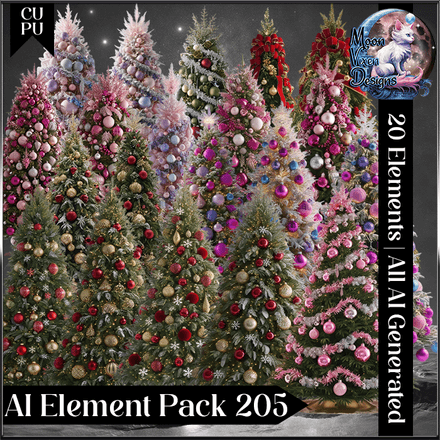 MVD - AI CU/PU Element Pack 205 Xmas Trees