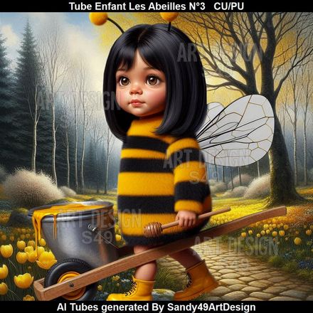SAD - Tube Enfant Les Abeilles N°3