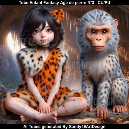 SAD - Tube Enfant Fantasy Age de pierre N°3